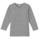 오가닉 코튼 혼방 기모 · 긴소매 티셔츠 · 베이비