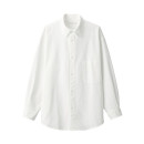 [남녀공용] 워싱 옥스포드 · 레귤러 칼라 긴소매 셔츠