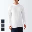 두꺼운 발열면 · 하이넥 긴소매 티셔츠 · 남성