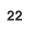 22(굿피트직각 리브 편직 · 양말)