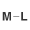M-L(스무스 편직 · 와이드 티셔츠)