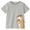 다람쥐 그레이(프린트 티셔츠)