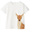 사슴 화이트(프린트 티셔츠)