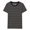 BLACKxCHARCOL BORDER(오가닉 코튼 · 크루넥 반소매 티셔츠)