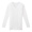 OFF WHITE(따뜻한 코튼 울 스무스 · V넥 긴소매 셔츠 · 남성)