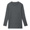 CHARCOAL GRAY(따뜻한 코튼 울 스무스 · 크루넥 긴소매 셔츠 · 남성)