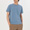 SAXE BLUE(오가닉 코튼 · 크루넥 반소매 티셔츠)