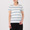 SMOKY BLUExPATTERN(오가닉 코튼 · 크루넥 반소매 티셔츠)