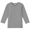 MEDIUM GRAY(오가닉 코튼 혼방 기모 · 긴소매 티셔츠 · 베이비)