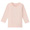 LIGHT PINK(오가닉 코튼 혼방 기모 · 보더 긴소매 티셔츠 · 베이비)