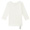 OFF WHITE(발열 면 · 소프트 터치 · 긴소매 셔츠 · 베이비)