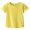 YELLOW(슬러브 저지 · 드롭 숄더 반소매 티셔츠 · 키즈)