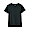 BLACK(땀에 강한 후라이스 · 크루넥 반소매 티셔츠)