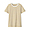 MUSTARD*STRIPE([무인양품]  여성 인도 면 저지 크루넥 반소매 티셔츠 (오버핏 반팔))