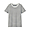 WHITExBLUE STRIPE([무인양품]  여성 인도 면 저지 크루넥 반소매 티셔츠 (오버핏 반팔))