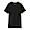 BLACK(산뜻한 면 · 크루넥 반소매 티셔츠 · 남성)