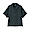 BLACK(오가닉 리넨 워싱 · 반소매 오픈칼라 셔츠)