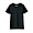 BLACK(슬러브 저지 · 크루넥 반소매 티셔츠)