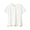 WHITE(슬러브 저지 · V넥 반소매 티셔츠)