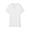 WHITE(봉제선이 없는 · V넥 반소매 티셔츠)