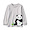 GIANT PANDA(인도면 · 프린트 긴소매 티셔츠 · 키즈)