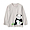 GIANT PANDA(인도 면 저지 · 프린트 긴소매 티셔츠 · 키즈)