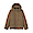 BROWN(발수 · 후드 다운 재킷)