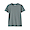 SMOKY GREEN([무인양품]  여성 저지 편직 티셔츠 (오버핏 반팔))