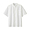 WHITE(인도면 워싱 · 스탠드 오픈 칼라 반소매 셔츠)