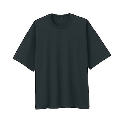 BLACK([남녀공용] UV컷 강연 · 니트 티셔츠)