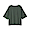 GRAYISH GREEN(슬러브 저지 · 5부소매 티셔츠)