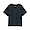 BLACK([무인양품]  여성 슬러브 저지 티셔츠 (오버핏 반팔))