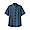 SMOKY BLUE(워싱 옥스포드 · 버튼다운 반소매 셔츠)