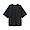 BLACK(강연 포플린 · 풀오버 반소매 셔츠)