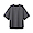 DARK GRAY(강연 포플린 · 풀오버 반소매 셔츠)