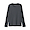 DARK GRAY([무인양품]  여성 스트레치 리브 크루넥 긴소매 티셔츠 (오버핏 반팔))