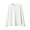 OFF WHITE([무인양품]  여성 스트레치 리브 크루넥 긴소매 티셔츠 (오버핏 반팔))