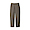 MOCHA BROWN([무인양품] 여성 스트레치 치노 와이드 팬츠 밑아래 73cm (와이드팬츠))
