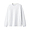 WHITE([무인양품]  남성 태번수 저지 긴소매 티셔츠 (오버핏 반팔))