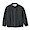 CHARCOAL GRAY(양면기모 플란넬 · 스탠드 칼라 긴소매 셔츠 · 키즈)