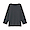 CHARCOAL GRAY([무인양품]  여성 태번수 보트넥 긴소매 티셔츠 (오버핏 긴팔))