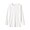 WHITE(두꺼운 발열면 · 크루넥 긴소매 티셔츠 · 남성)