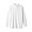 WHITE(두꺼운 발열면 · 하이넥 긴소매 티셔츠 · 남성)