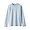 LIGHT BLUE([무인양품]  여성 스무스 편직 크루넥 긴소매 티셔츠 (오버핏 반팔))