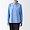SAXE BLUE(여성 · 워싱 브로드 · 레귤러 칼라 긴소매 셔츠)