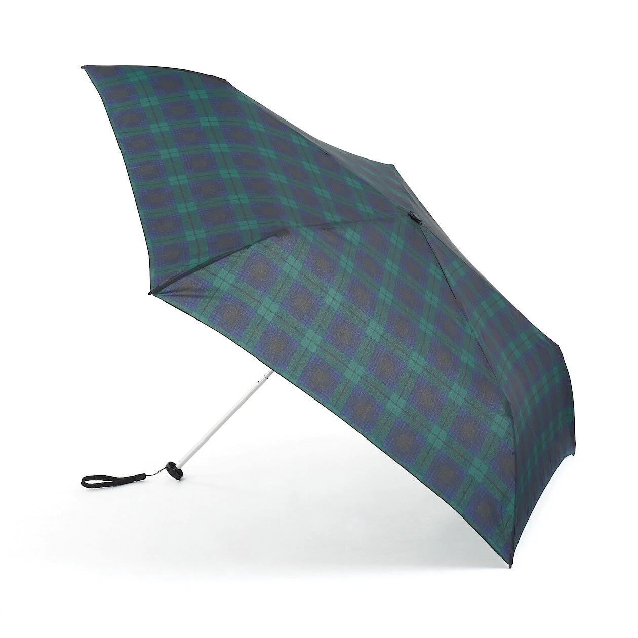 DARK GREEN CHECK(경량 · 양산 겸용 접이식 우산 · 다크그린 체크)