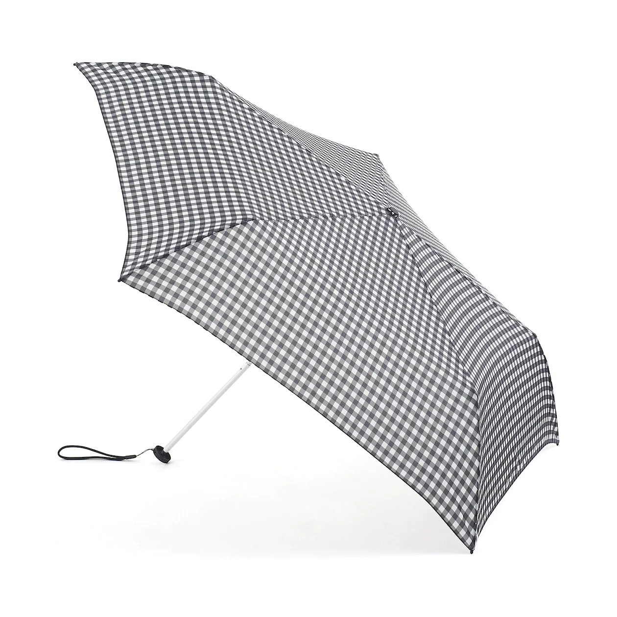 BLACK CHECK(경량 · 양산 겸용 접이식 우산 · 블랙 체크)