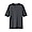 DARK GRAY([무인양품]  여성 스트레치 리브 크루넥 5부소매 티셔츠 (오버핏 반팔))