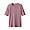 SMOKY PINK([무인양품]  여성 스트레치 리브 크루넥 5부소매 티셔츠 (오버핏 반팔))