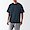 DARK NAVY([무인양품]  남성 UV 컷 흡한속건 반소매 티셔츠 (오버핏 반팔))
